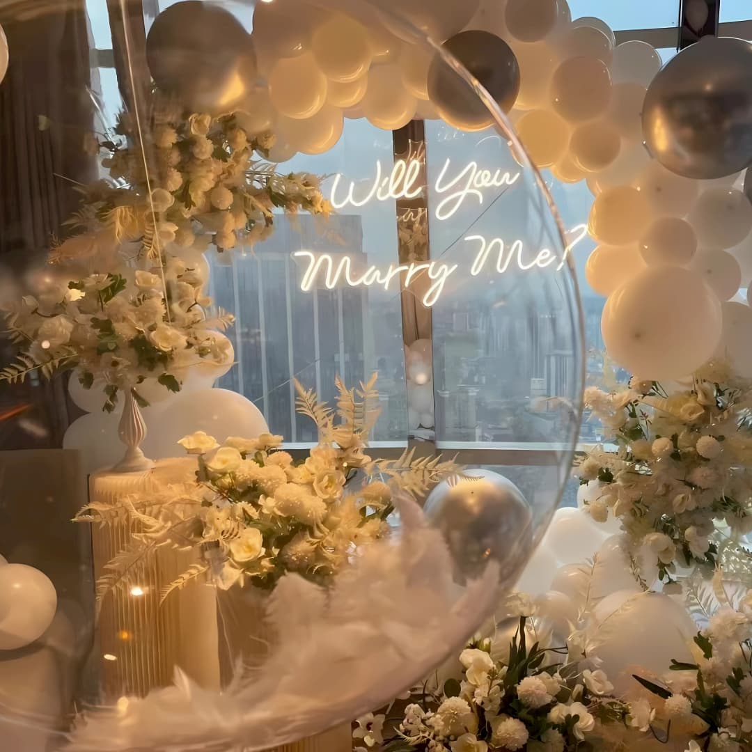 Custom Wedding Neon Sign โ Personalized Couple Line Art, Engagement & Reception Backdrop, Anniversary Gift, Unique LED Wall Decor