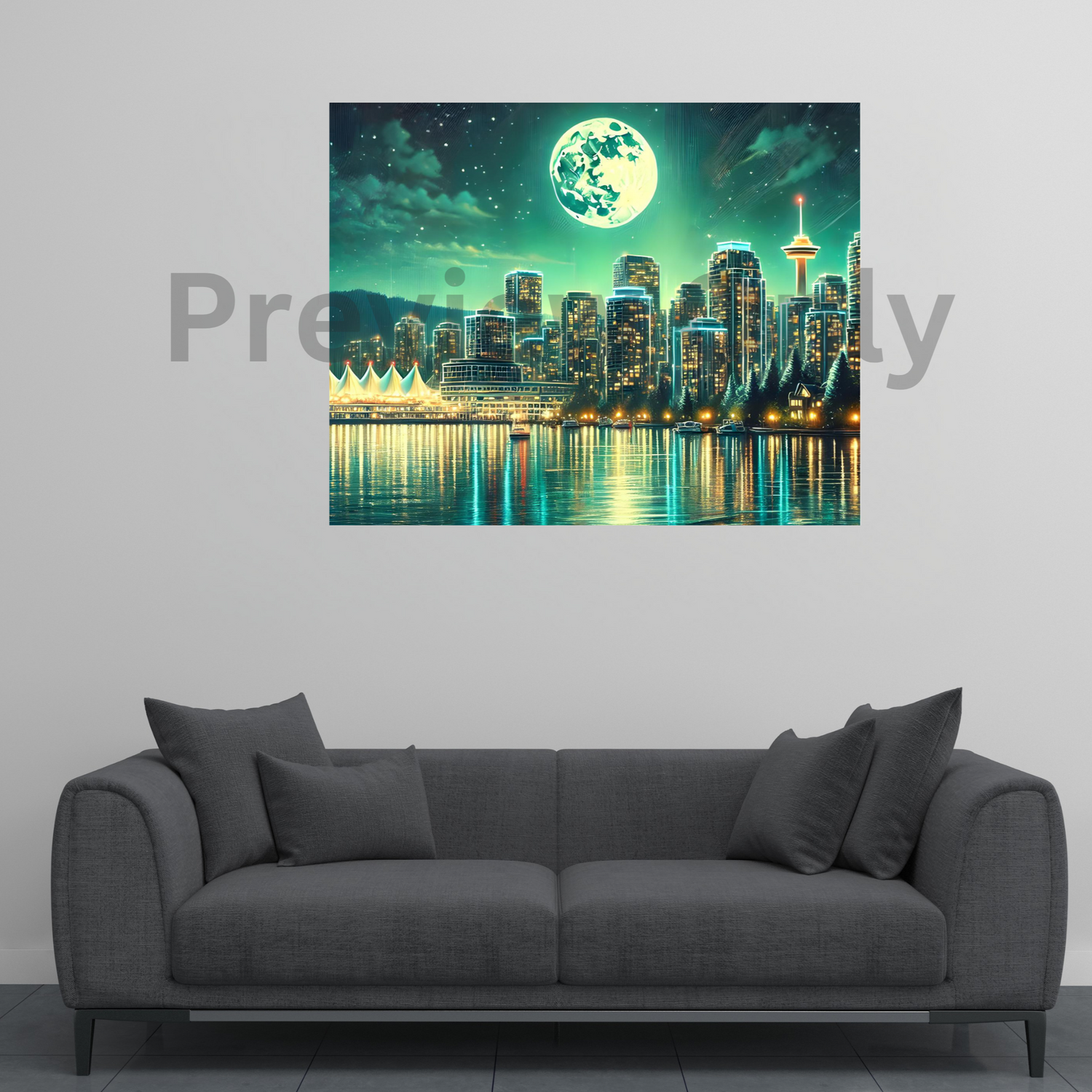 Wall Art Prints – City Skylines & Futuristic Landscapes