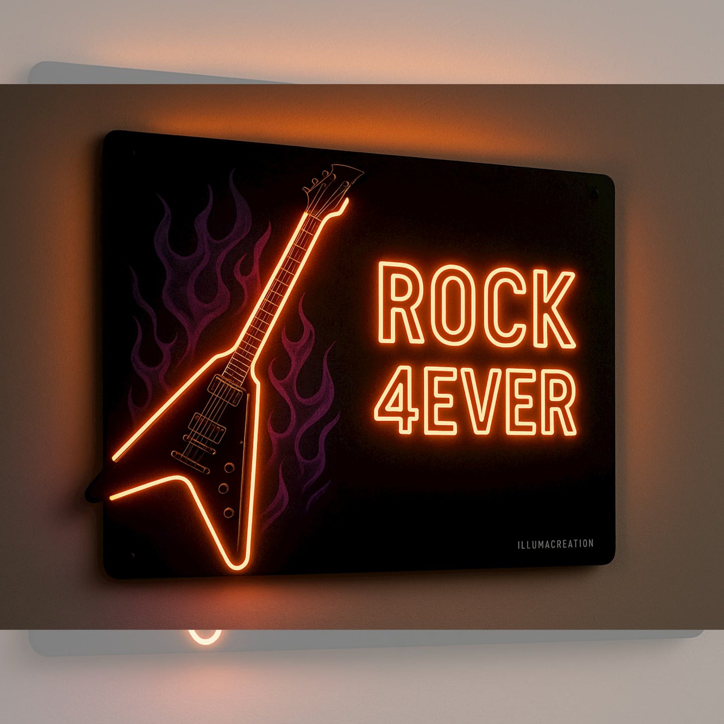 STILL BURN” Father’s Day Neon Wall Art – Guitar & Drum Edition